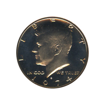 Kennedy Half Dollar 1974-S Proof